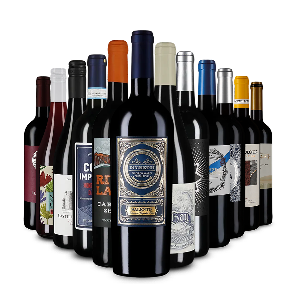 Vínokrálský poznávací balíček červených vín