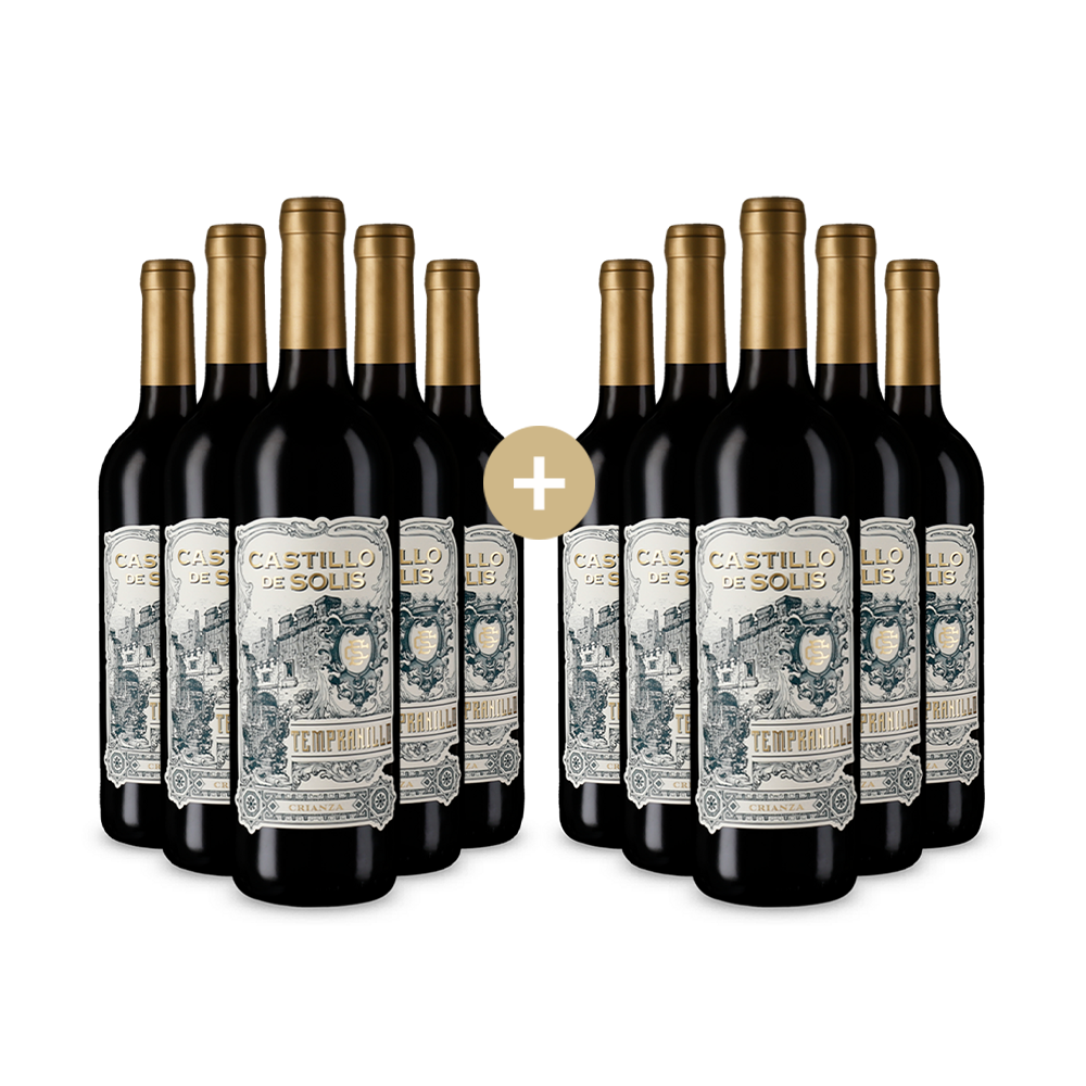 5+5 lahví Tempranillo Crianza 2020 – Gold