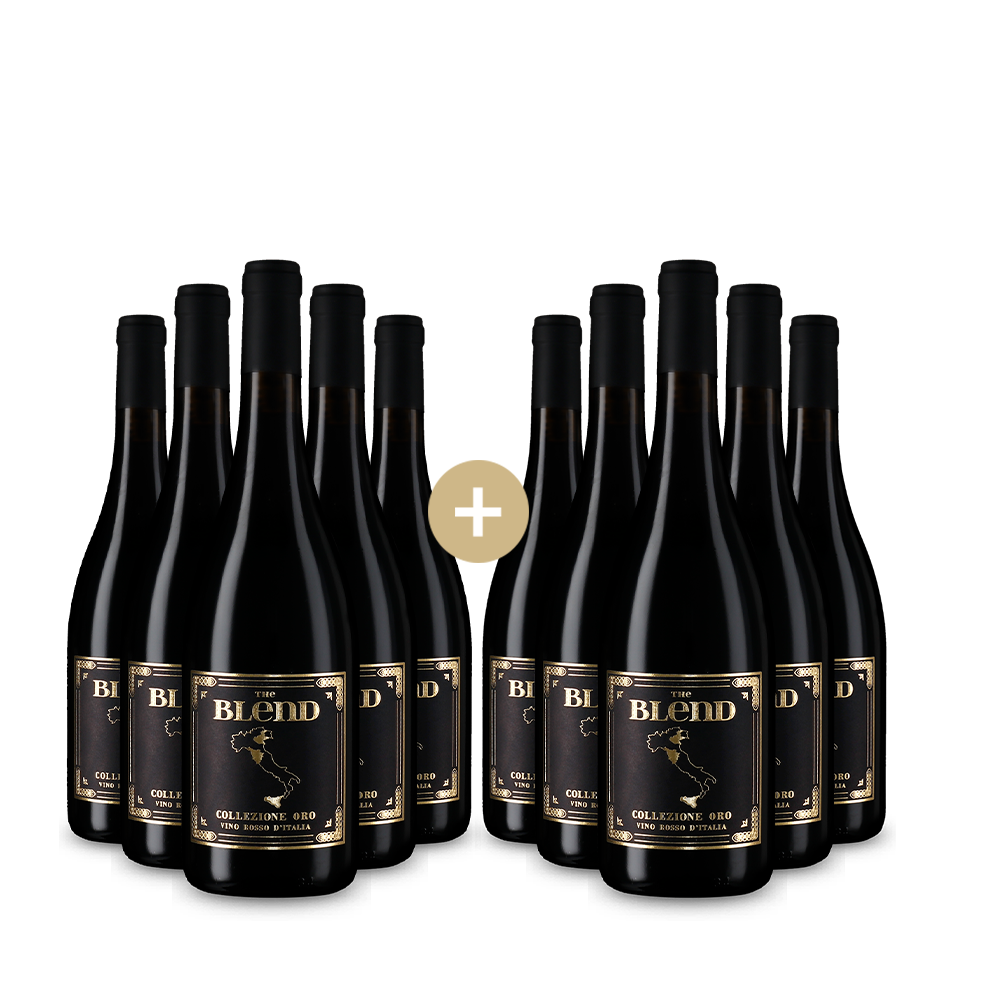 5+5 lahví The Blend Collezione Oro – Gold