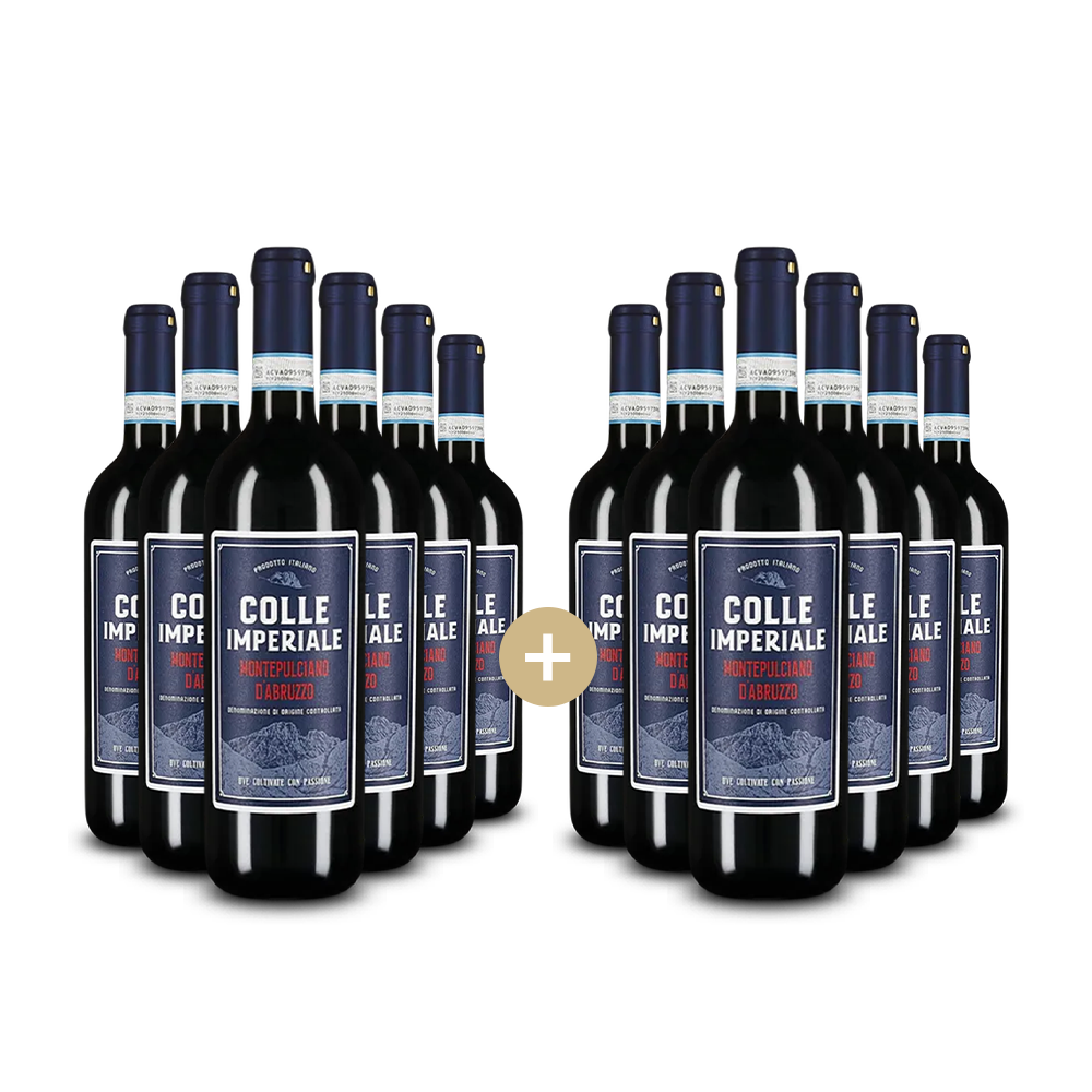 6+6 lahví Montepulciano d'Abruzzo 2023 – Gold