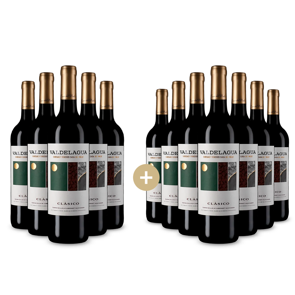 5+7 lahví Valdelagua Clásico Tinto 2023 – Gold