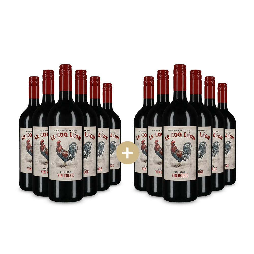 6+6 lahví Un Litre Vin Rouge – Gold