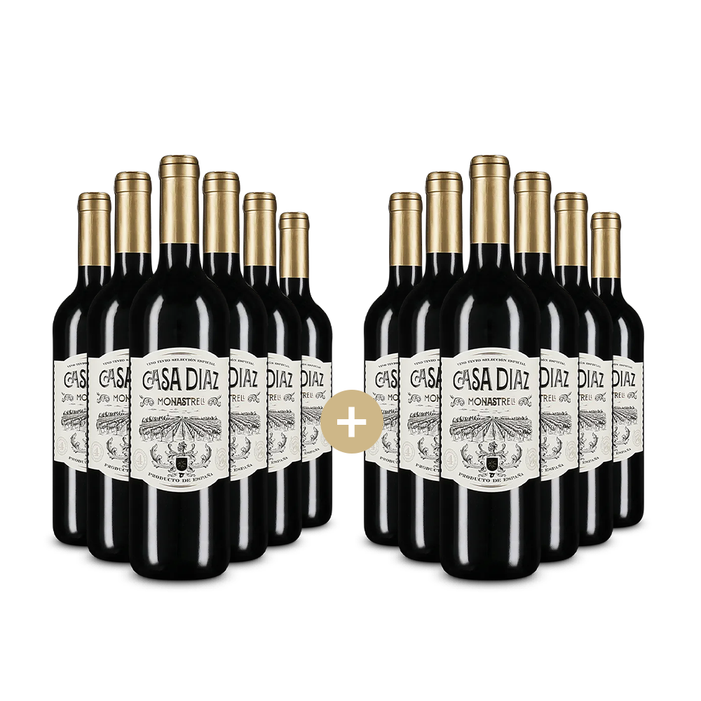 6+6 lahví Monastrell 2023 – Gold