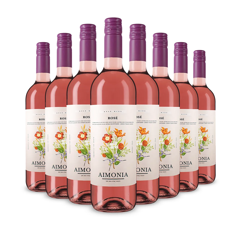 8 lahví Aimonia Rosé 2024 – Gold