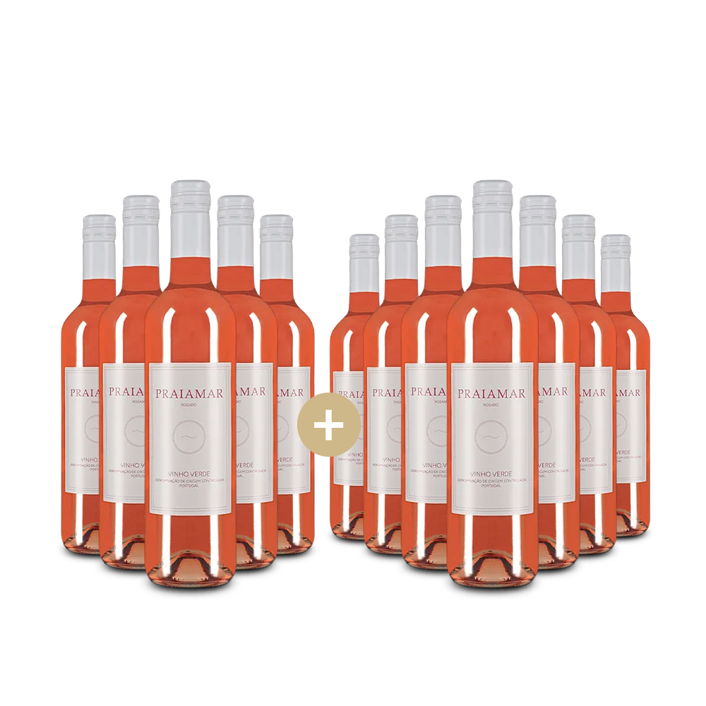 5+7 lahví Vinho Verde Rosé – Gold