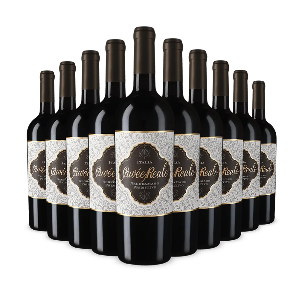 10 lahví Cuvée Reale Negroamaro Primitivo 2024 – Gold