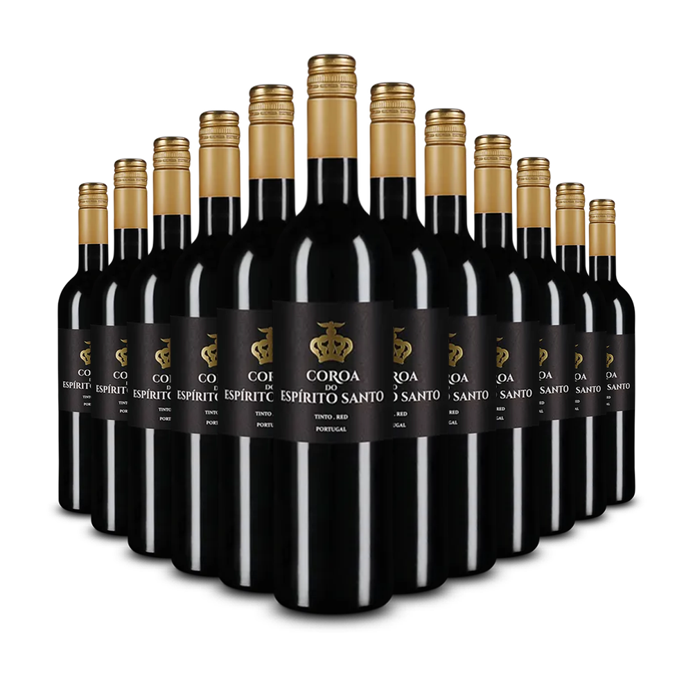 12 lahví Coroa do Espirito Santo Tinto 2017 – Gold