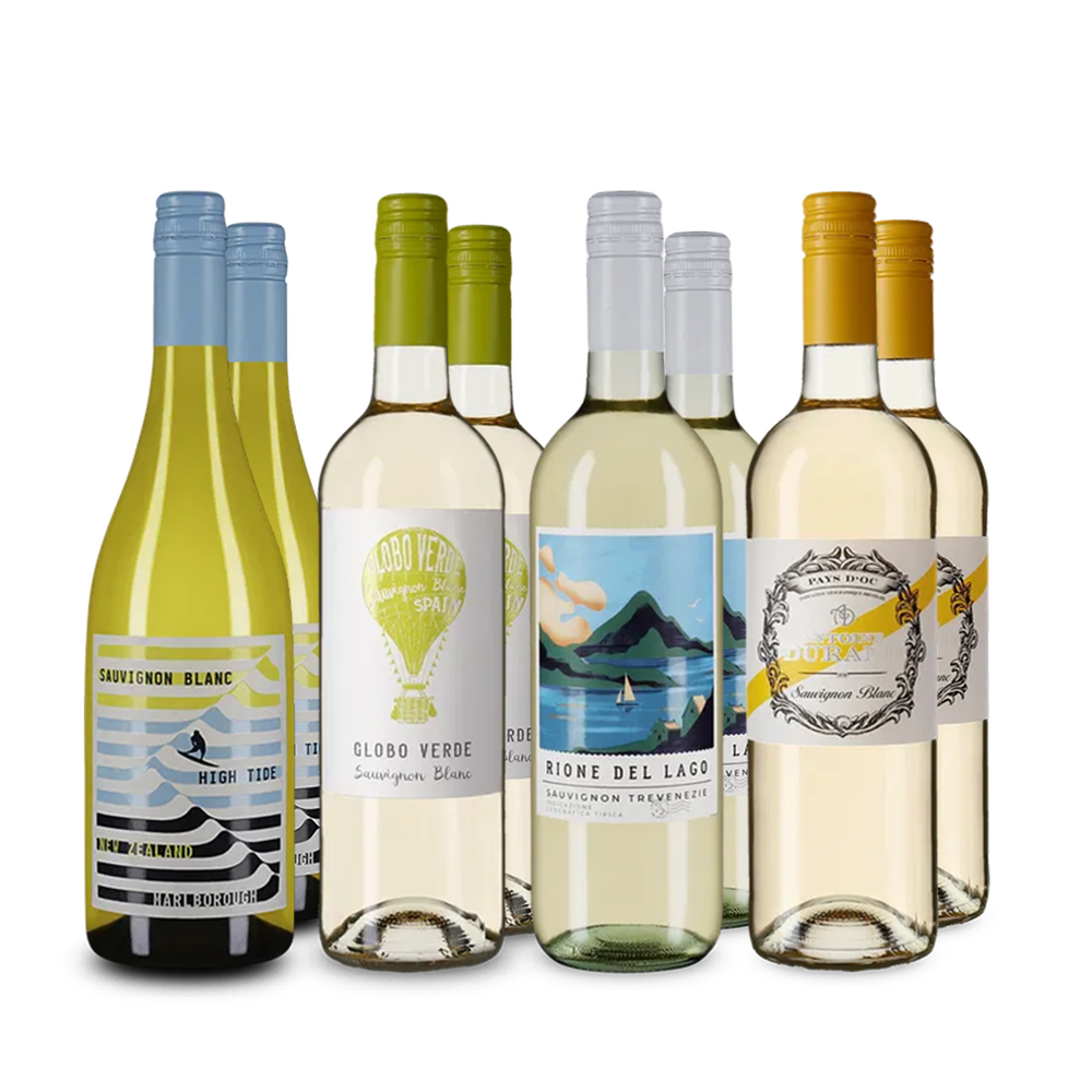 Mezinárodní hvězdy v podobě Sauvignonu Blanc v balení 4x2 – Gold