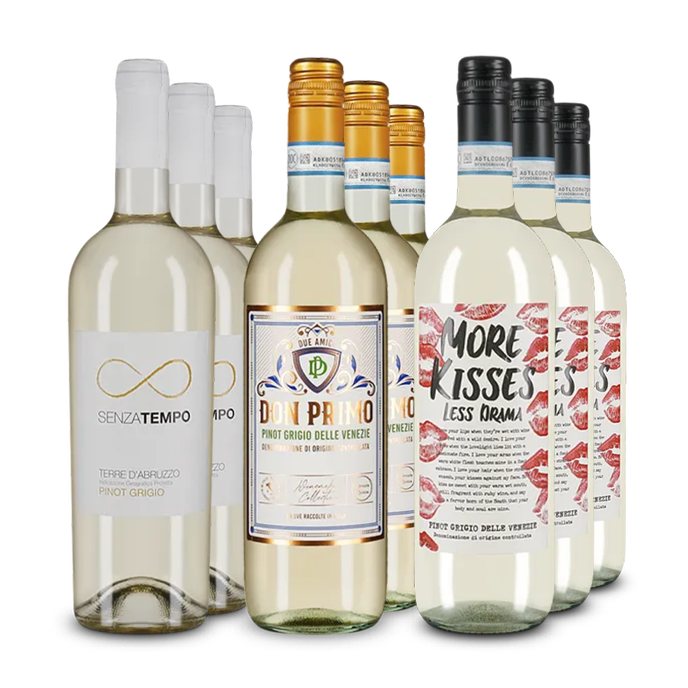 Hvězdný Pinot Grigio v balení 3x3 – Gold