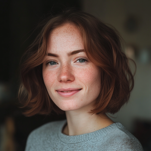 Portrét usmívající se mladé ženy