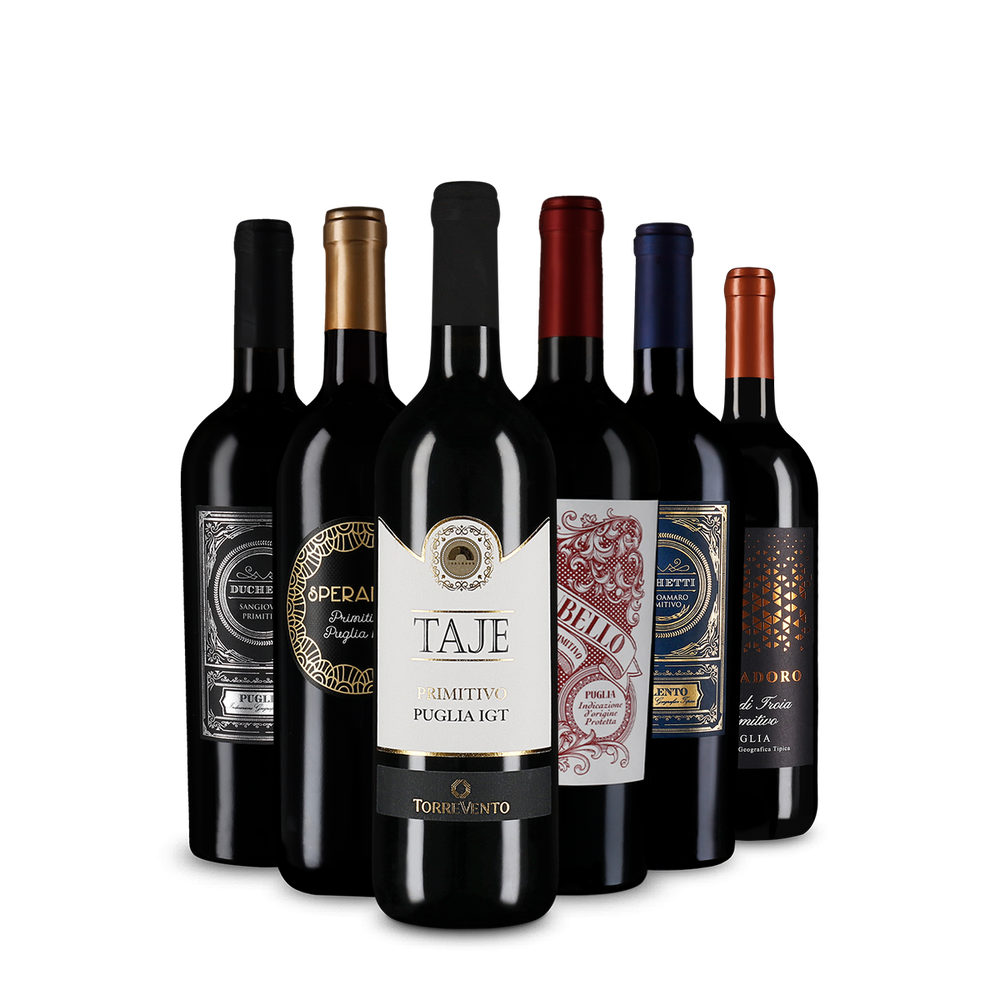 Jednička mezi červenými víny: Primitivo v degustačním balení