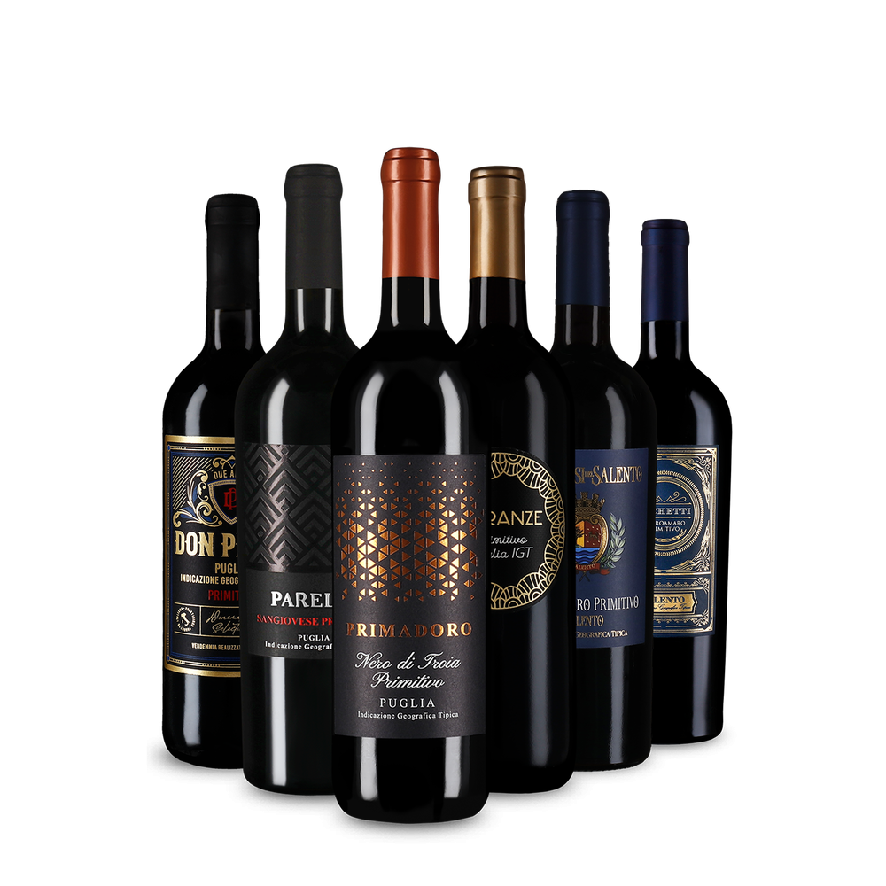 Jednička mezi červenými víny: Primitivo v degustačním balení