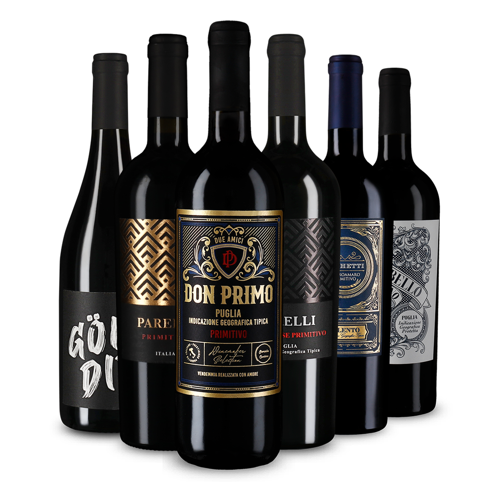 Jednička mezi červenými víny: Primitivo v degustačním balení
