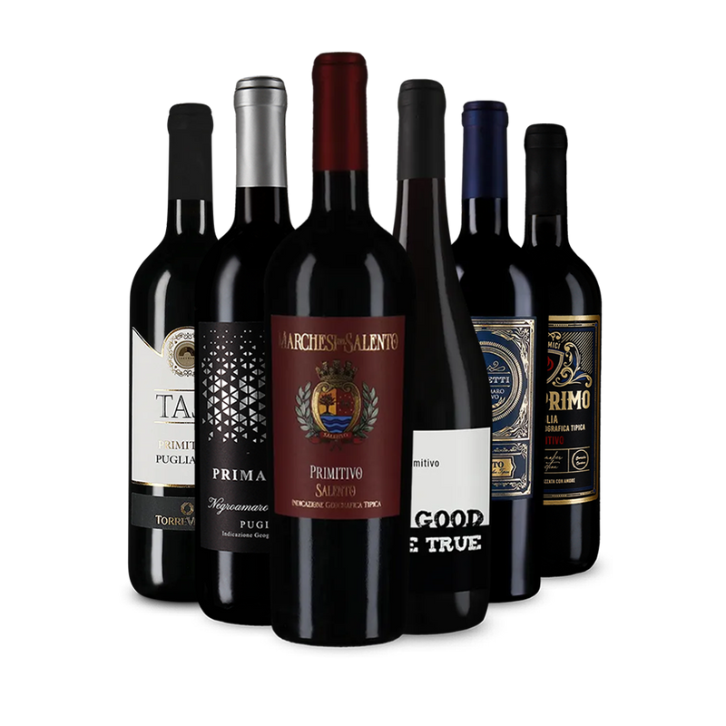 Jednička mezi červenými víny: Primitivo v degustačním balení – Gold