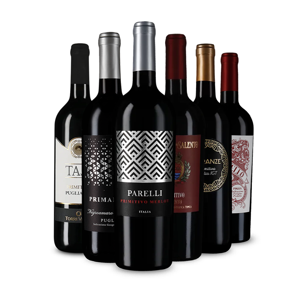 Jednička mezi červenými víny: Primitivo v degustačním balení