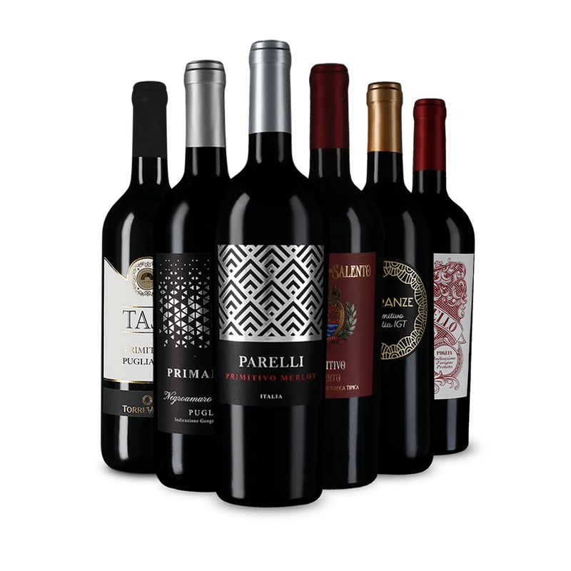 Jednička mezi červenými víny: Primitivo v degustačním balení