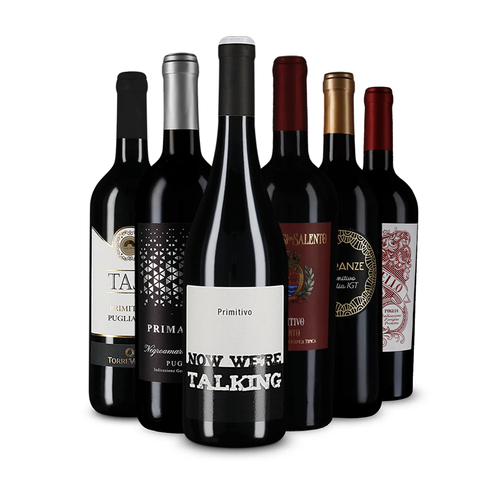 Jednička mezi červenými víny: Primitivo v degustačním balení