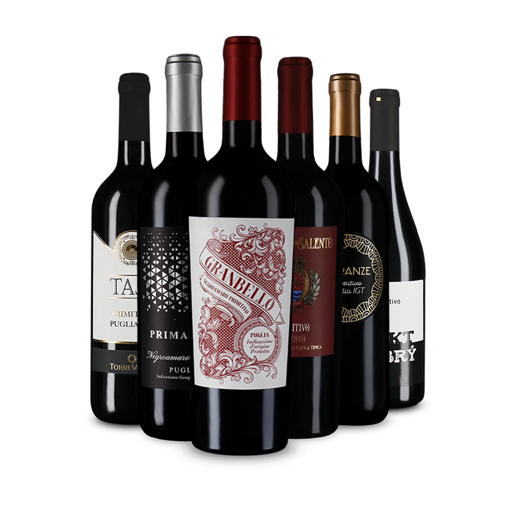 Jednička mezi červenými víny: Primitivo v degustačním balení