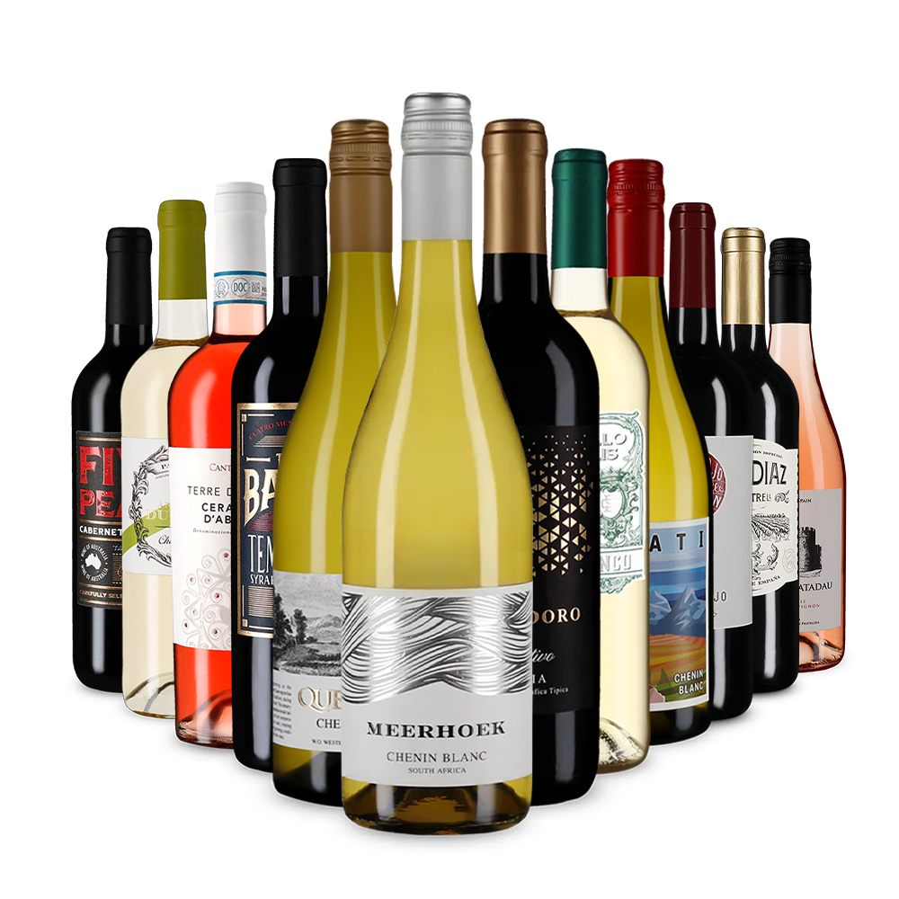 Čistá rozmanitost: Špičková vína v poznávacím balíčku
