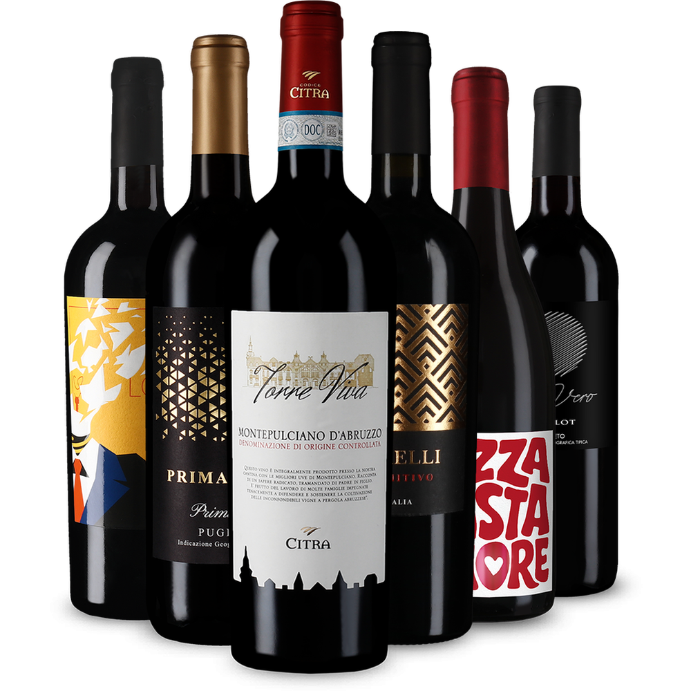 Italská červená vína, která si zamilujete