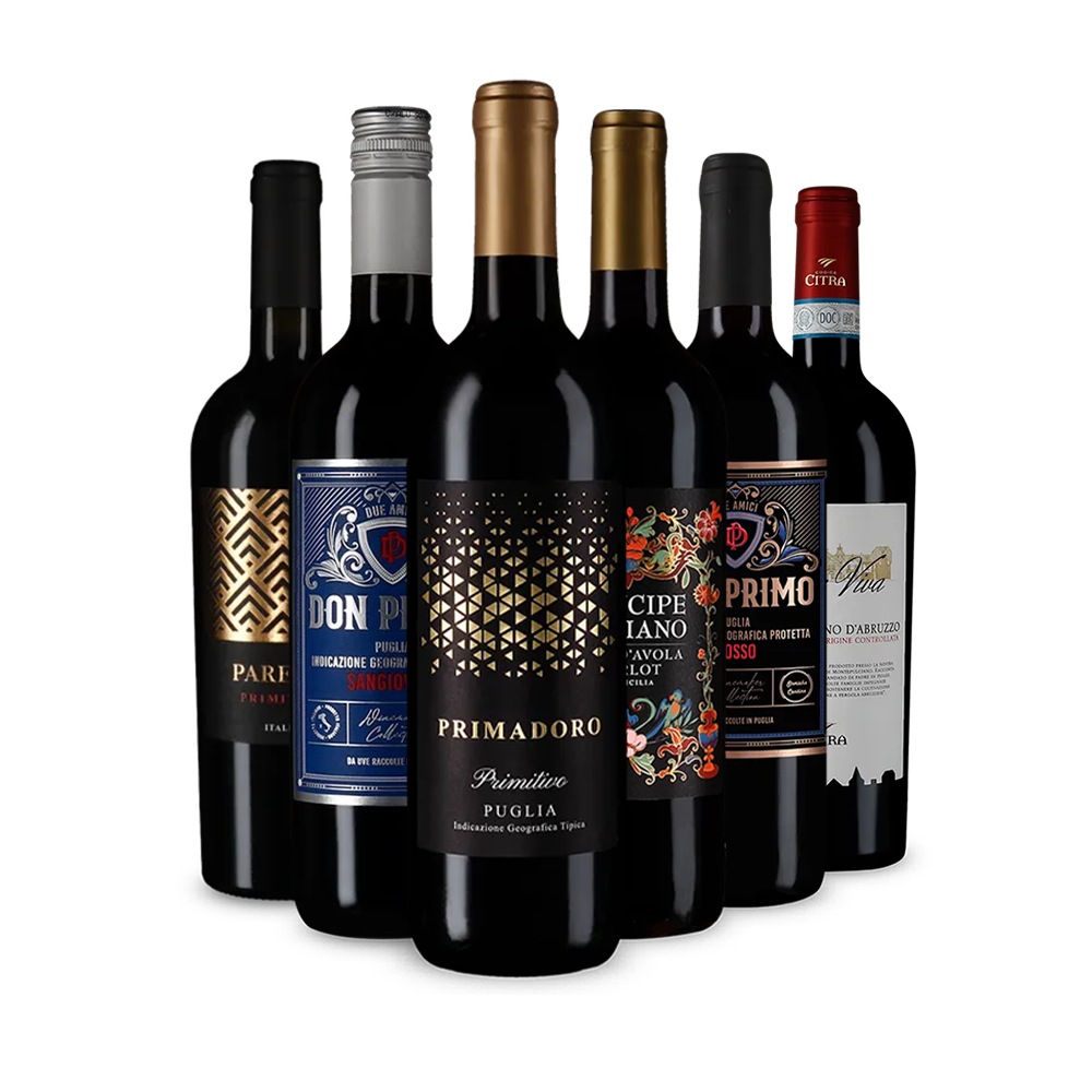 Italská červená vína, která si zamilujete – Gold