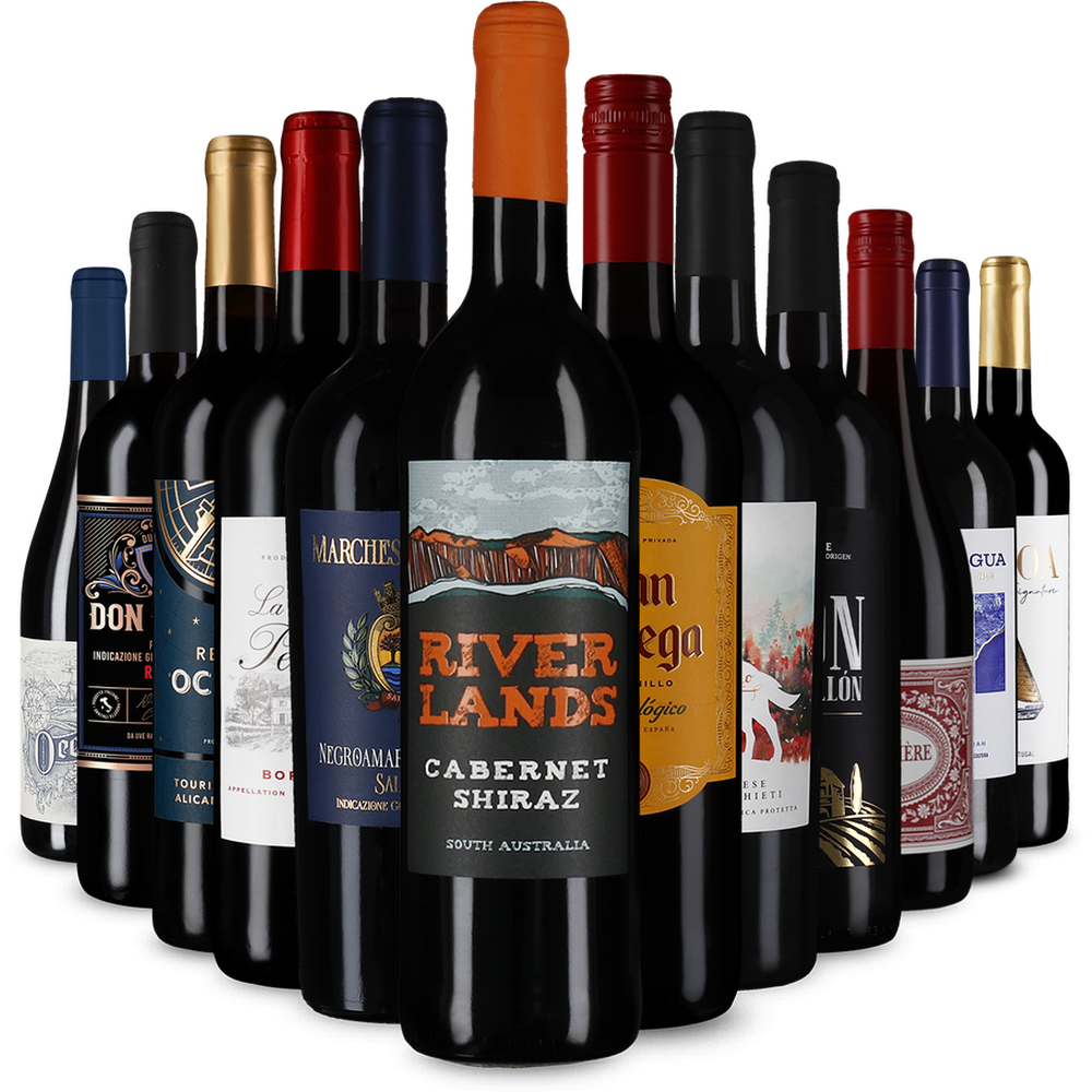 Vínokrálský poznávací balíček červených vín