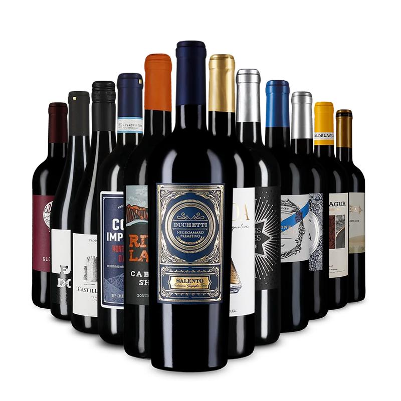 Vínokrálský poznávací balíček červených vín