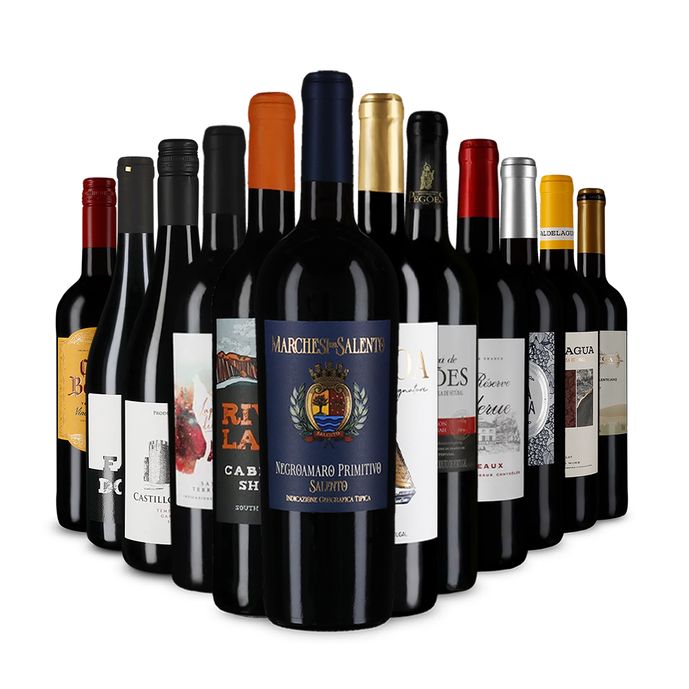 Vínokrálský poznávací balíček červených vín