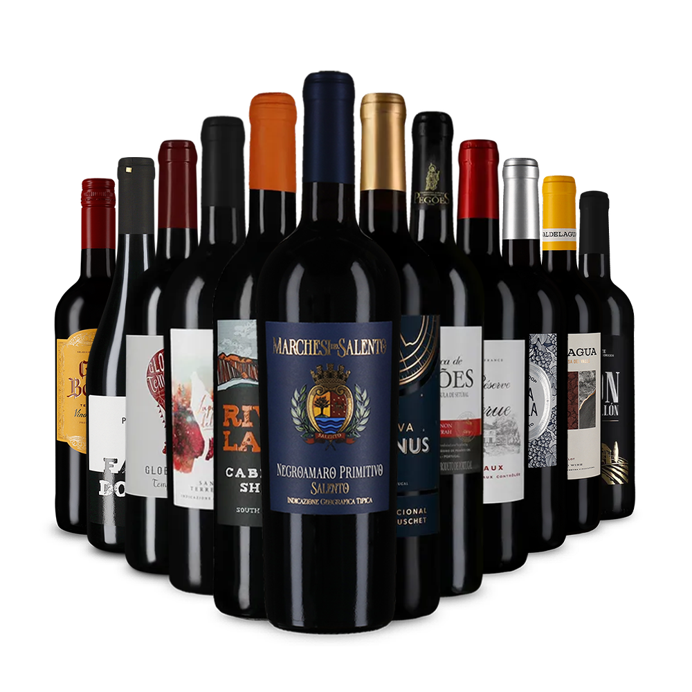 Vínokrálský poznávací balíček červených vín