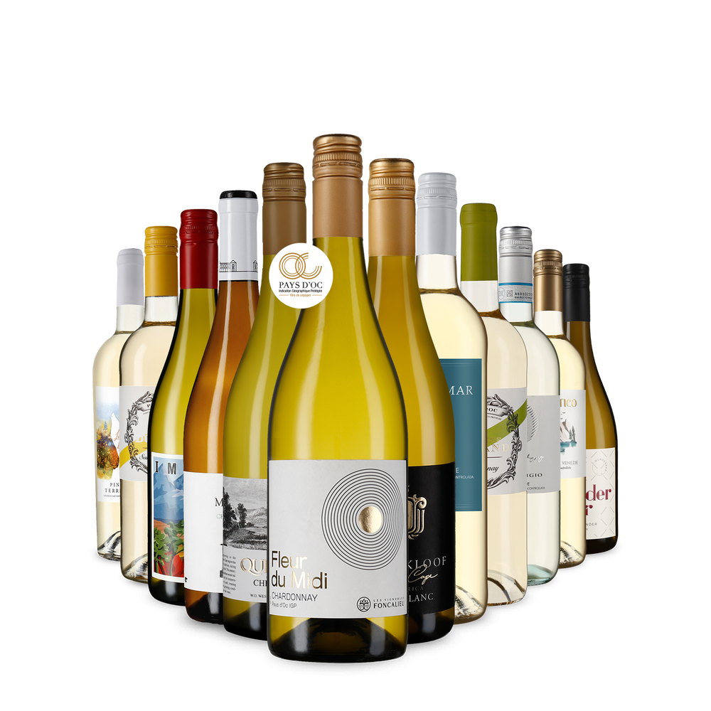 Vínokrálský poznávací balíček bílých vín