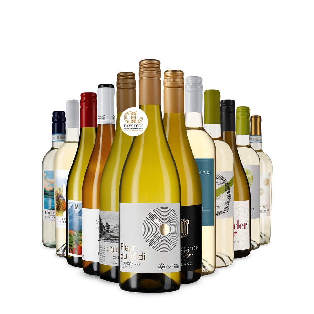 Vínokrálský poznávací balíček bílých vín