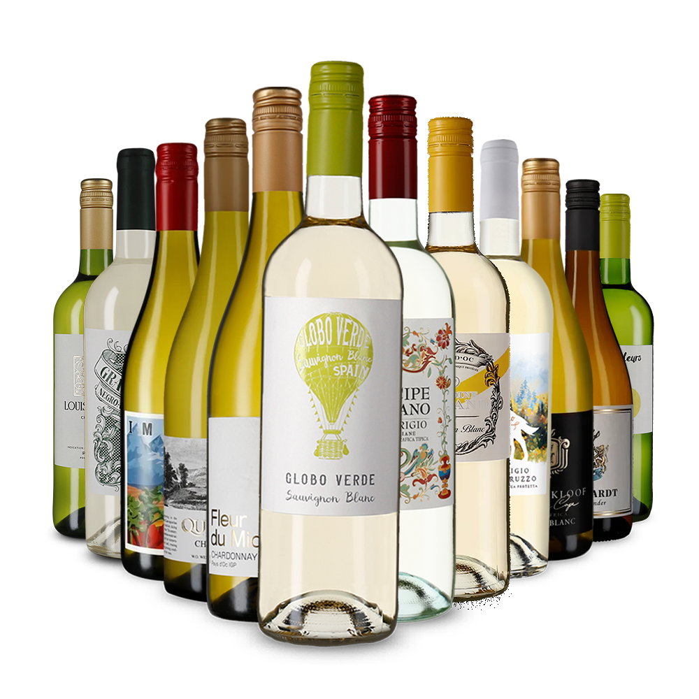 Vínokrálský poznávací balíček bílých vín – Gold