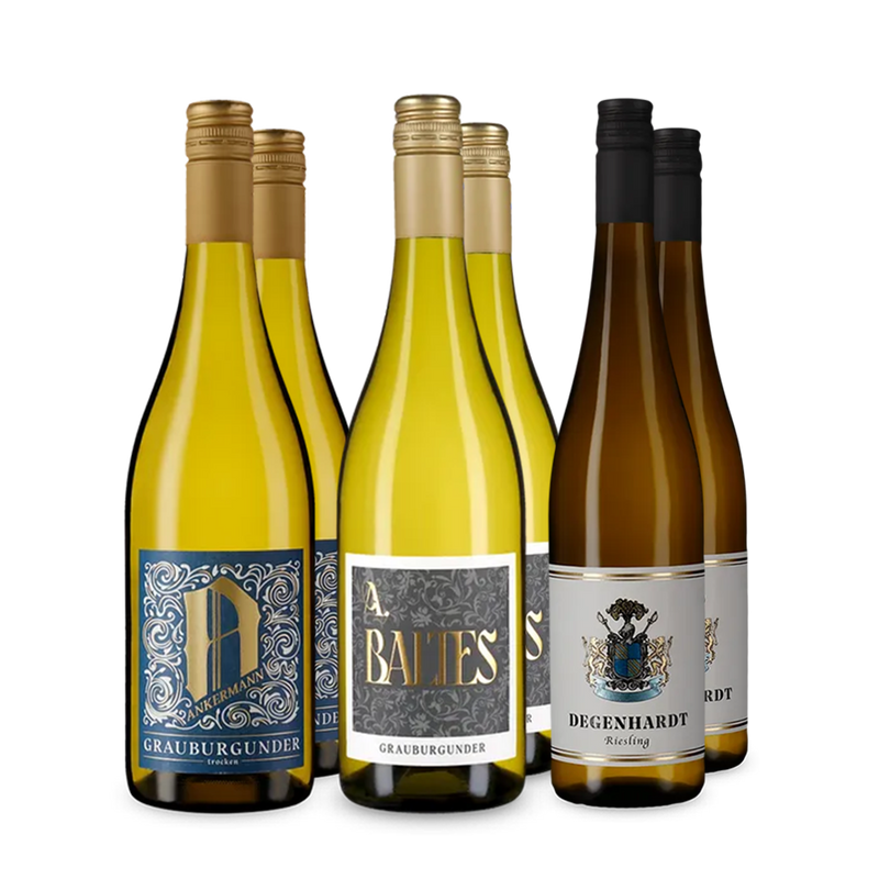 Německá bílá vína v jednom balíčku