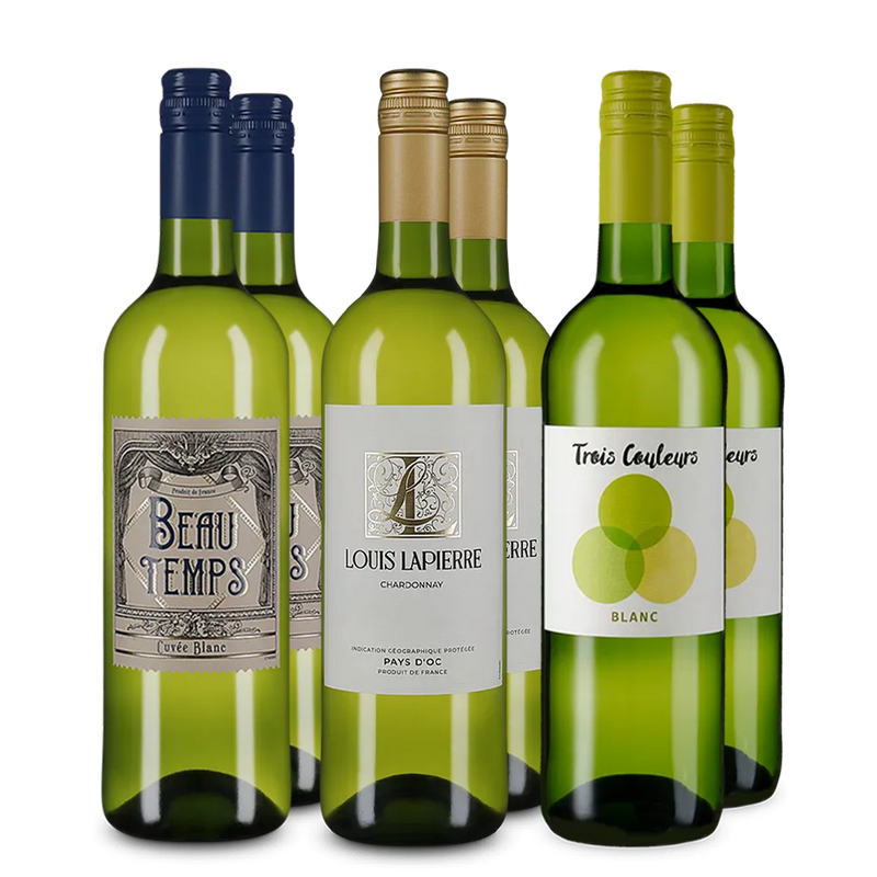 Francie: Degustační balíček bílých vín
