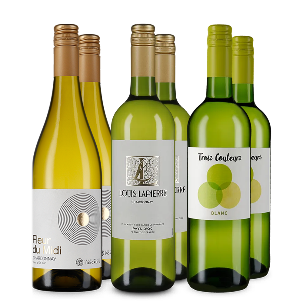 Francie: Degustační balíček bílých vín – Gold