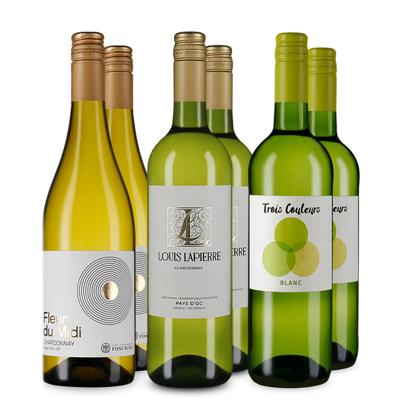 Francie: Degustační balíček bílých vín – Gold