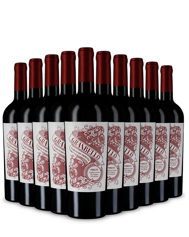 10 lahví Negroamaro Primitivo 2022 – Gold