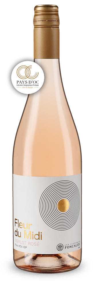 Foncalieu Fleur du Midi Merlot Rosé 2023 – Gold