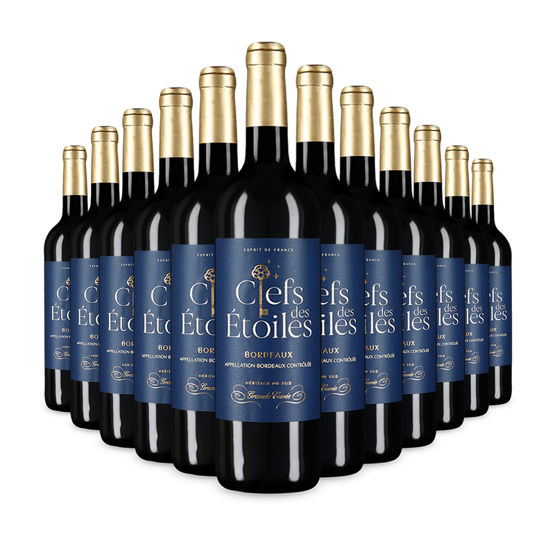 12 lahví Bordeaux 2018 – Gold
