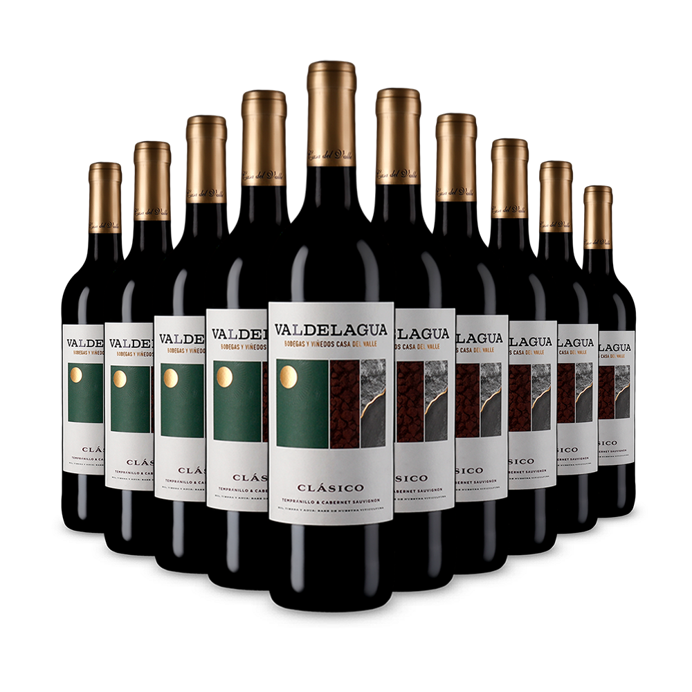 10 lahví Valdelagua Clásico Tinto 2023 – Gold
