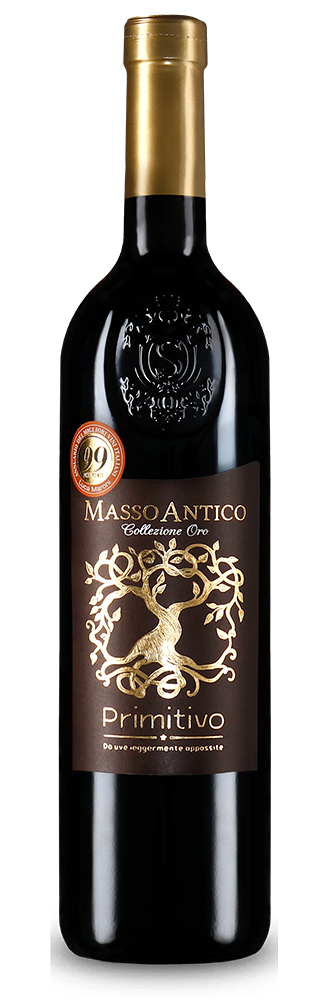 Cantine di Ora Masso Antico Primitivo Appassite Collezione Oro 2023 – Gold