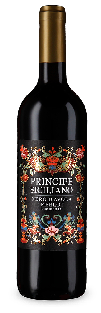 Principe Siciliano Nero d'Avola Merlot Sicilia 2024 – Gold