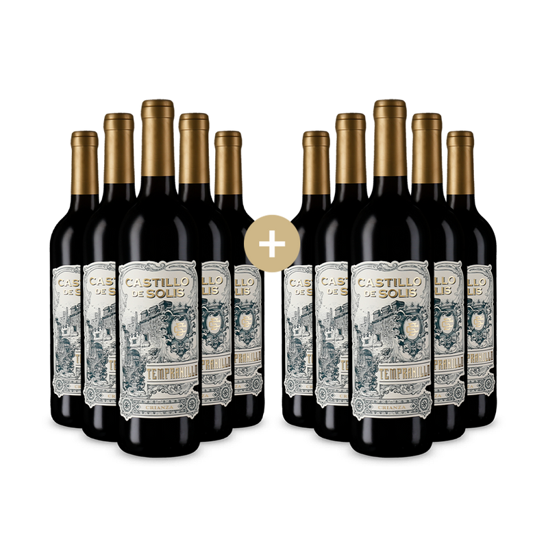 5+5 lahví Tempranillo Crianza 2020 – Gold
