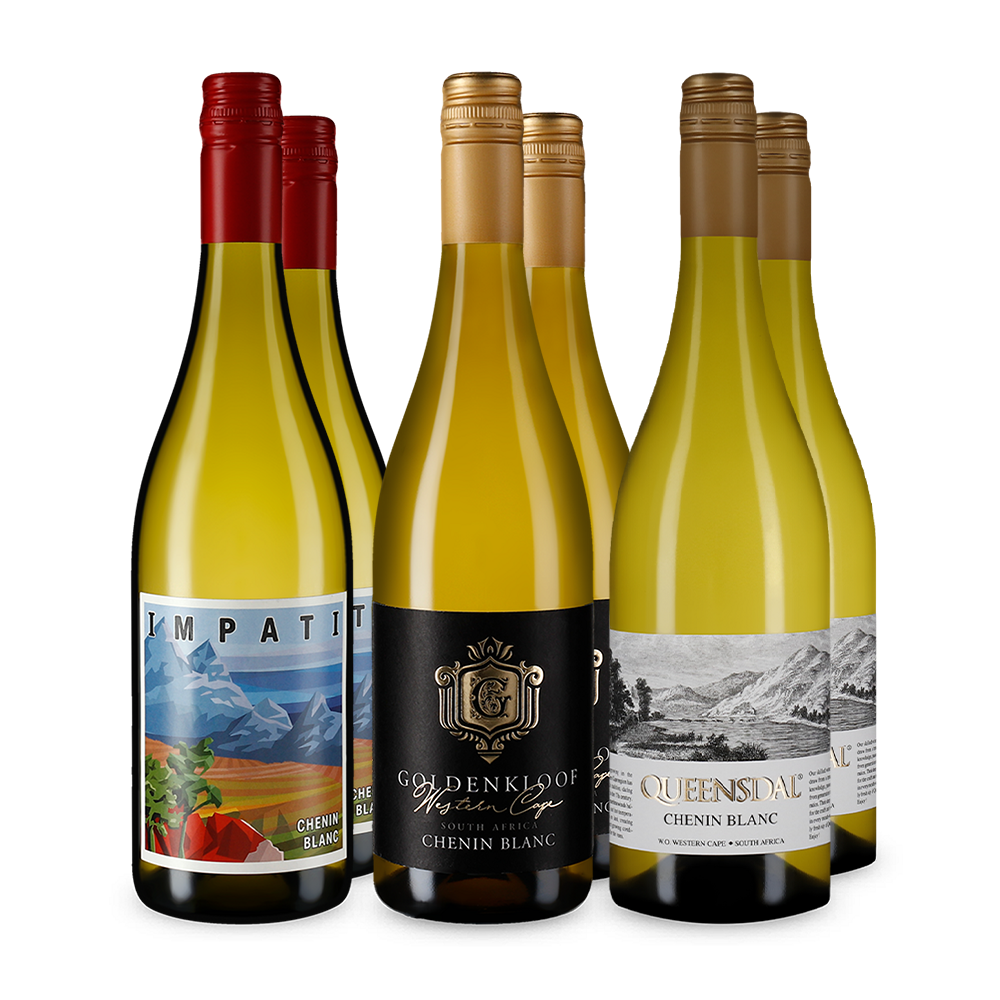 Zlatem oceněný Chenin Blanc v balení 3x2 – Gold