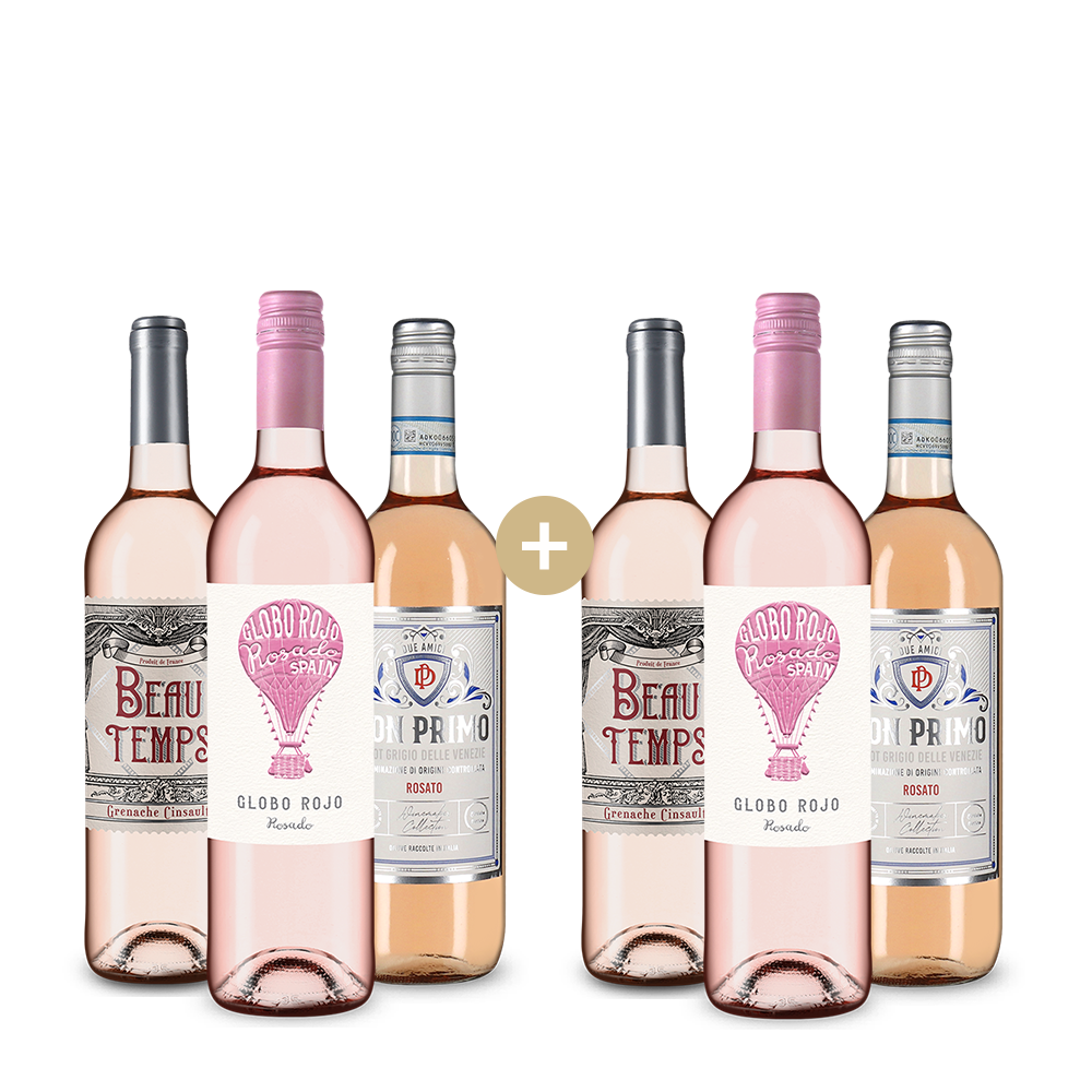 3+3 Oblíbená jihoevropská Rosé – Gold
