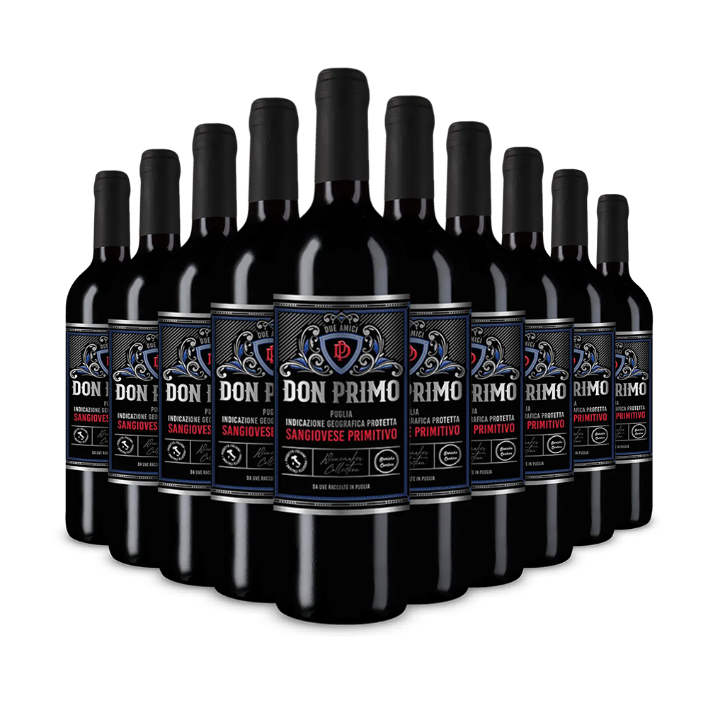 10 lahví Sangiovese Primitivo 2024