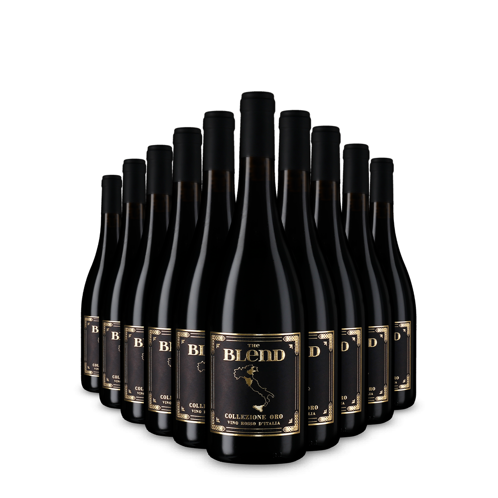 10 lahví The Blend Collezione Oro