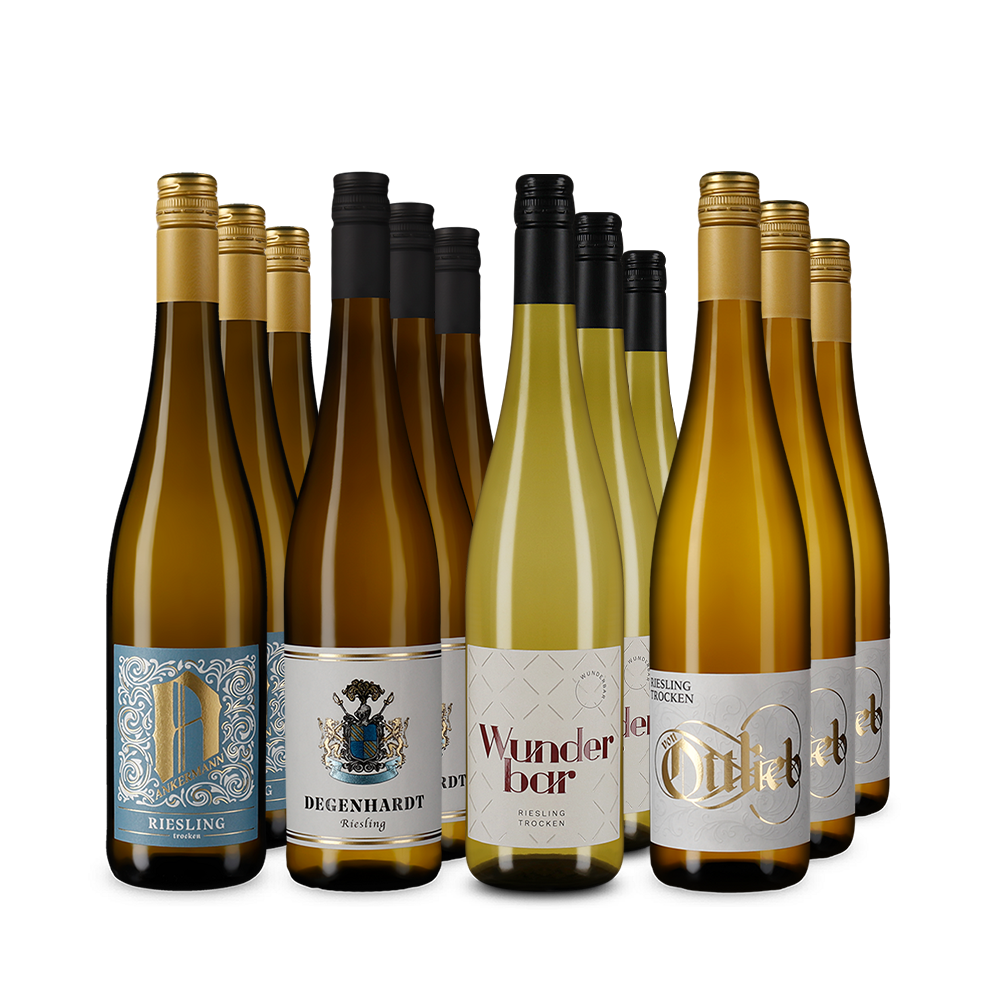 Hvězdný falcký Riesling v balení 4x3 – Gold