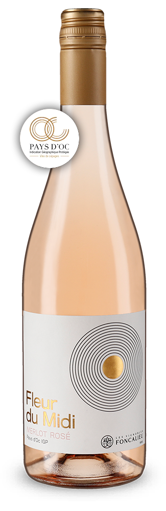 Fleur du Midi Merlot Rosé 2024 – Gold
