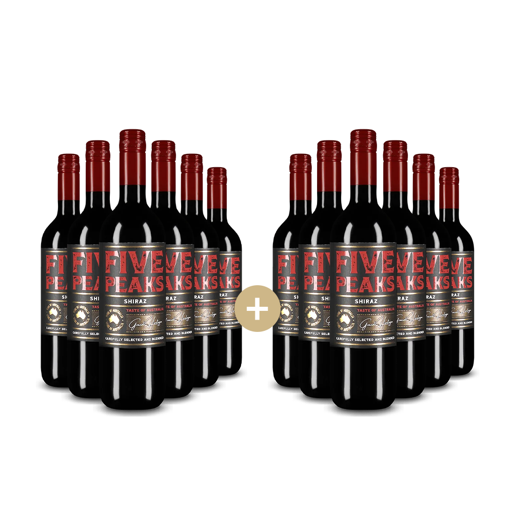 6+6 lahví Shiraz 2024 – Gold